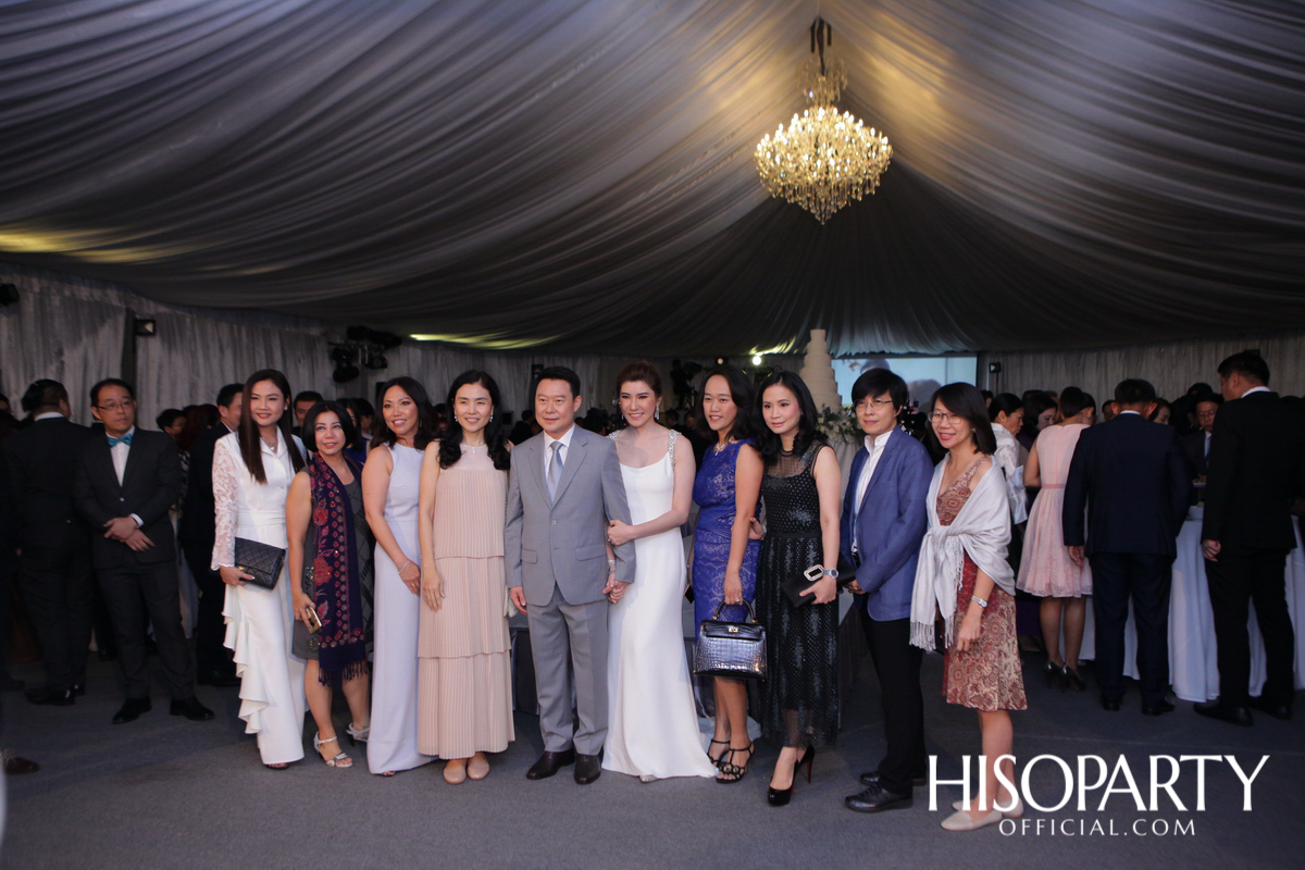 งานเลี้ยงฉลองมงคลสมรสระหว่าง วรินภร จันทรโรจน์วานิช และ ณัฐพล เดชวิทักษ์