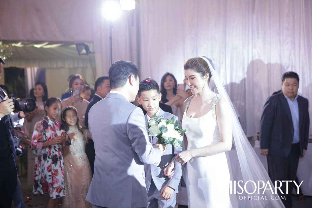 งานเลี้ยงฉลองมงคลสมรสระหว่าง วรินภร จันทรโรจน์วานิช และ ณัฐพล เดชวิทักษ์