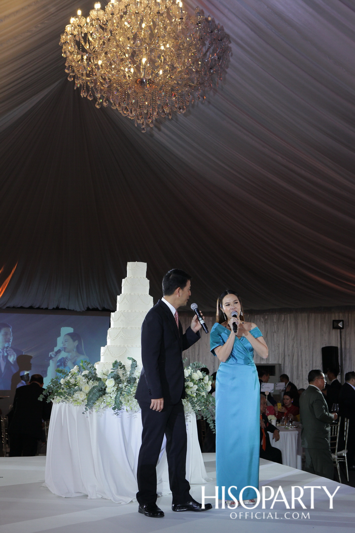 งานเลี้ยงฉลองมงคลสมรสระหว่าง วรินภร จันทรโรจน์วานิช และ ณัฐพล เดชวิทักษ์