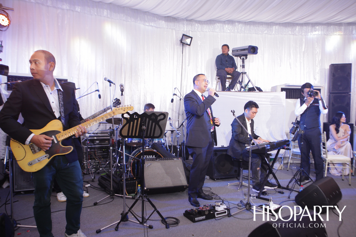 งานเลี้ยงฉลองมงคลสมรสระหว่าง วรินภร จันทรโรจน์วานิช และ ณัฐพล เดชวิทักษ์