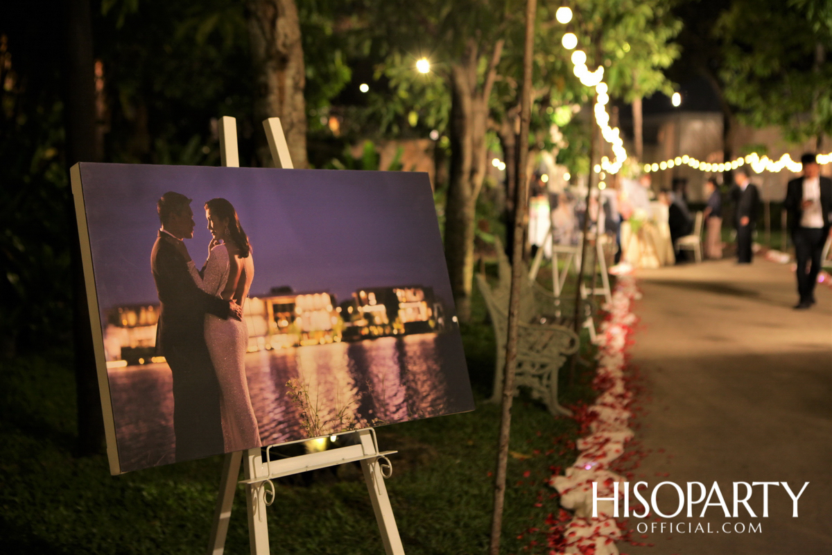 งานเลี้ยงฉลองมงคลสมรสระหว่าง วรินภร จันทรโรจน์วานิช และ ณัฐพล เดชวิทักษ์