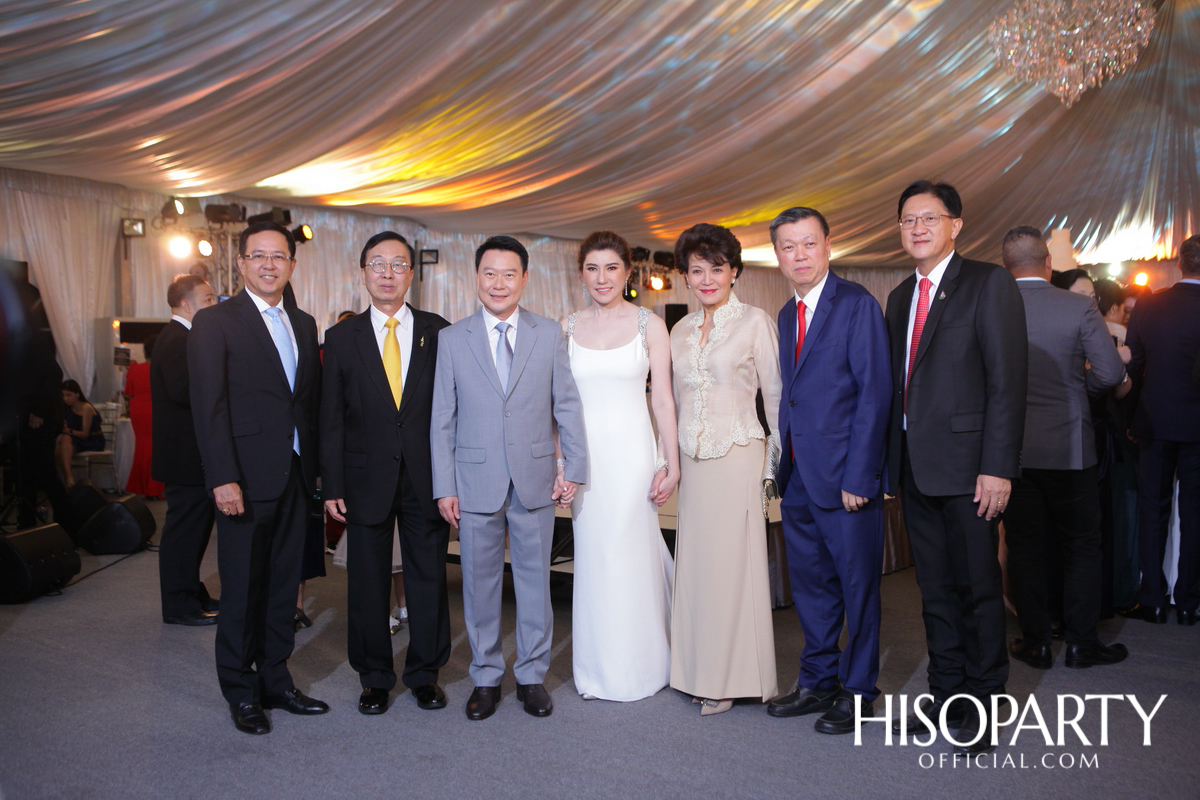 งานเลี้ยงฉลองมงคลสมรสระหว่าง วรินภร จันทรโรจน์วานิช และ ณัฐพล เดชวิทักษ์