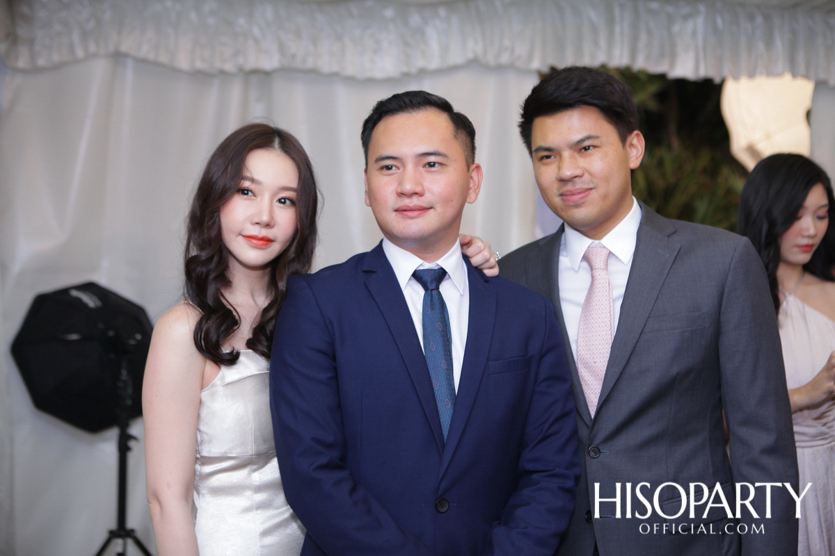 งานเลี้ยงฉลองมงคลสมรสระหว่าง วรินภร จันทรโรจน์วานิช และ ณัฐพล เดชวิทักษ์