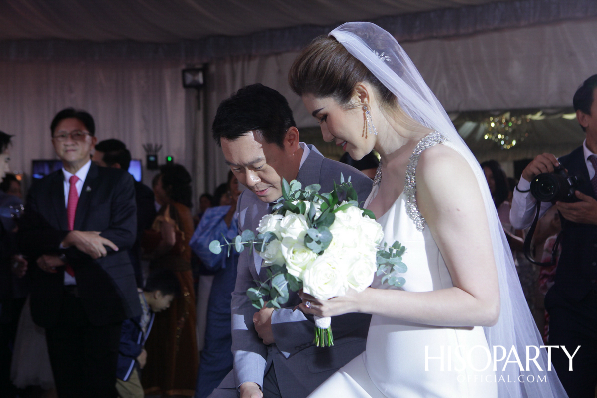 งานเลี้ยงฉลองมงคลสมรสระหว่าง วรินภร จันทรโรจน์วานิช และ ณัฐพล เดชวิทักษ์