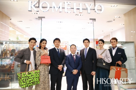 งานเปิดตัว KOMEHYO Flagship Store แห่งแรกในประเทศไทย