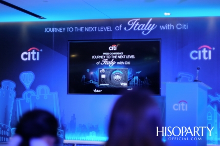 ซิตี้ แบงก์ เปิดตัว ‘Journey to The Next Level of Italy with Citi’  สิทธิประโยชน์ท่องเที่ยวอิตาลีแบบเหนือระดับ