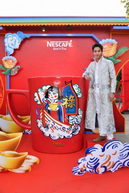 ‘เนสกาแฟ เบลนด์ แอนด์ บรู’ จัดงานใหญ่เปิดตัวแคมเปญ ‘ชงโชครับตรุษจีน’ สไตล์อินเตอร์แอคทีฟครั้งแรกในเมืองไทย 