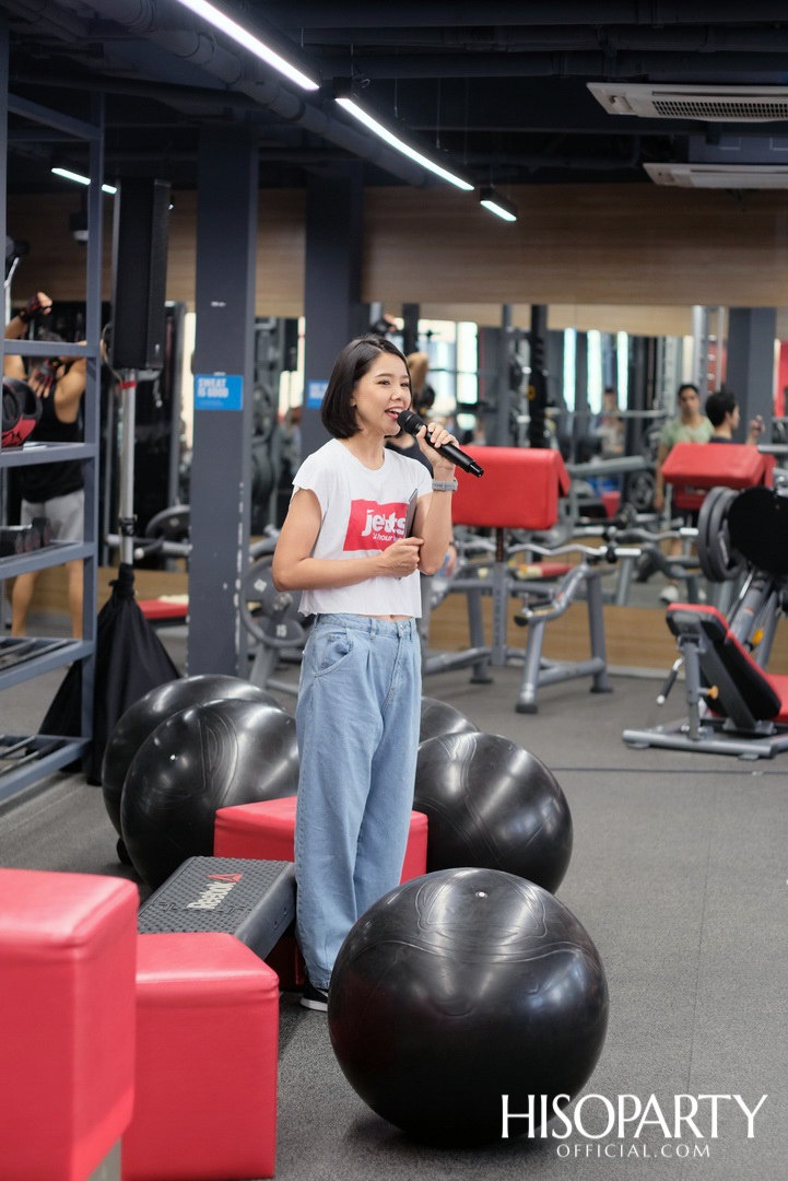 เจ็ทส์ ฟิตเนส 24 ชั่วโมง เปิดตัว ‘ทีมเจ็ทส์’ คอมมูนิตี้แห่งความสนุกและสุขภาพ  พร้อมขยายพื้นที่ออกกำลังกายจากฟิตเนสสู่สนามจริง