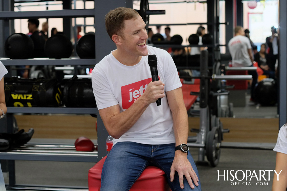 เจ็ทส์ ฟิตเนส 24 ชั่วโมง เปิดตัว ‘ทีมเจ็ทส์’ คอมมูนิตี้แห่งความสนุกและสุขภาพ  พร้อมขยายพื้นที่ออกกำลังกายจากฟิตเนสสู่สนามจริง