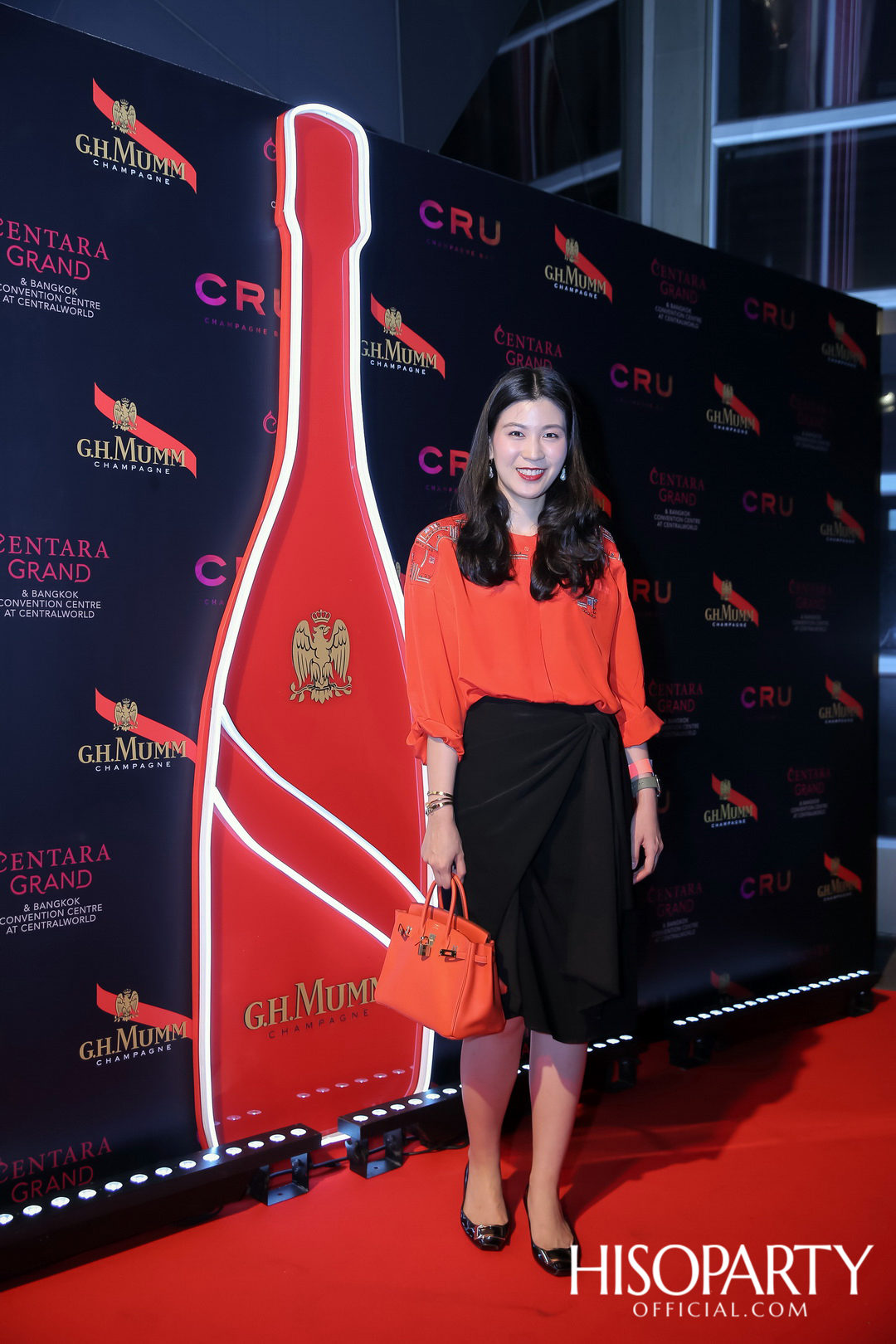 งานเปิดตัวแชมเปญ มุมม์ โอลิมป์ โรเซ่ (Mumm Olympe Rosé) จาก จี.เอช.มุมม์ (G.H.MUMM) พร้อมฉลองครบรอบ 3 ปี CRU Champagne Bar