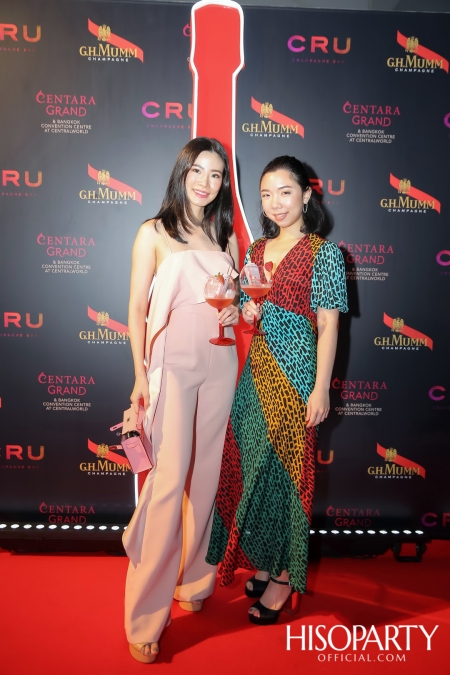 งานเปิดตัวแชมเปญ มุมม์ โอลิมป์ โรเซ่ (Mumm Olympe Rosé) จาก จี.เอช.มุมม์ (G.H.MUMM) พร้อมฉลองครบรอบ 3 ปี CRU Champagne Bar