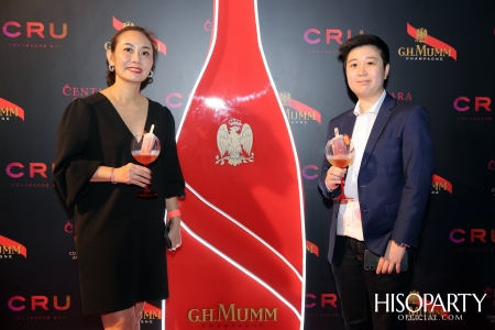 งานเปิดตัวแชมเปญ มุมม์ โอลิมป์ โรเซ่ (Mumm Olympe Rosé) จาก จี.เอช.มุมม์ (G.H.MUMM) พร้อมฉลองครบรอบ 3 ปี CRU Champagne Bar