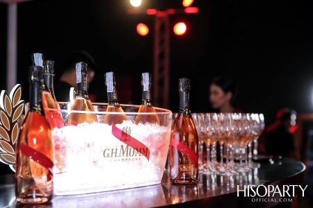 งานเปิดตัวแชมเปญ มุมม์ โอลิมป์ โรเซ่ (Mumm Olympe Rosé) จาก จี.เอช.มุมม์ (G.H.MUMM) พร้อมฉลองครบรอบ 3 ปี CRU Champagne Bar