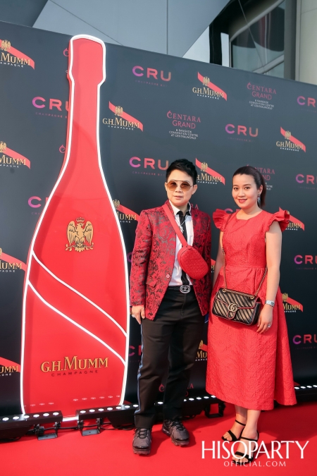 งานเปิดตัวแชมเปญ มุมม์ โอลิมป์ โรเซ่ (Mumm Olympe Rosé) จาก จี.เอช.มุมม์ (G.H.MUMM) พร้อมฉลองครบรอบ 3 ปี CRU Champagne Bar