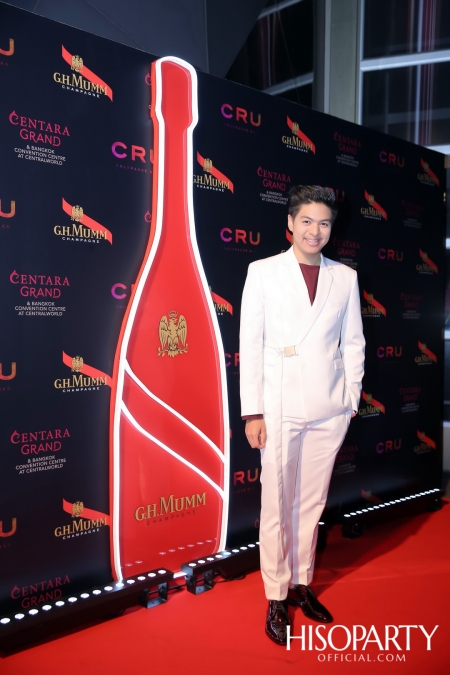 งานเปิดตัวแชมเปญ มุมม์ โอลิมป์ โรเซ่ (Mumm Olympe Rosé) จาก จี.เอช.มุมม์ (G.H.MUMM) พร้อมฉลองครบรอบ 3 ปี CRU Champagne Bar