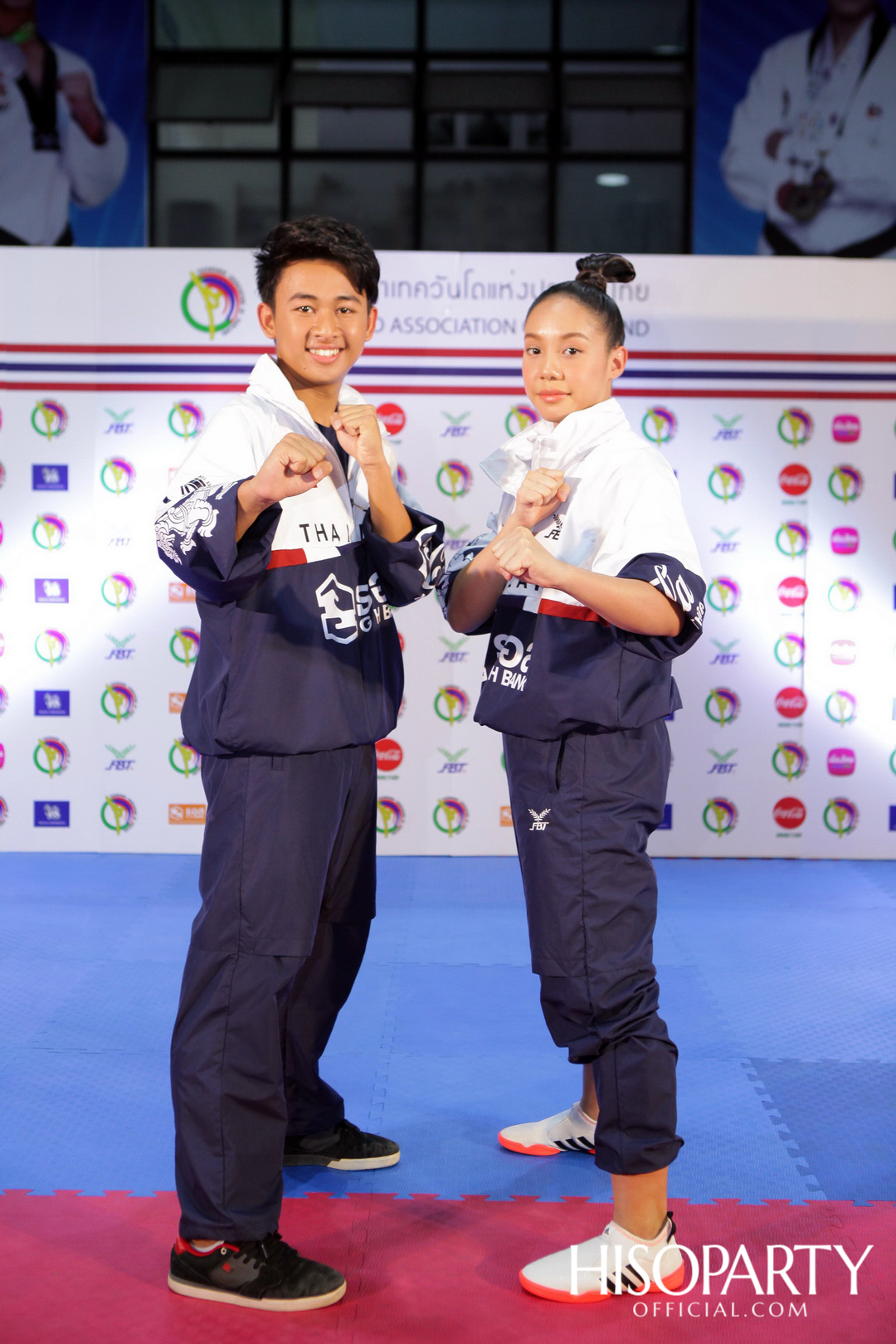 งานแถลงข่าวเปิดตัวชุดเครื่องแบบนักกีฬาเทควันโดทีมชาติไทย
