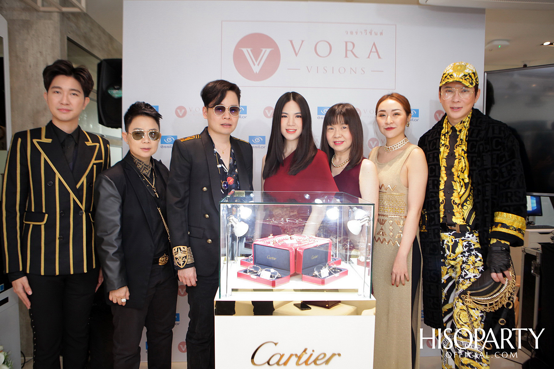 Vora Visions จัดงานเปิดตัวแว่นตา Cartier Precious รุ่นทองคำ คอลเลกชั่นมาสเตอร์พีซแห่งปี