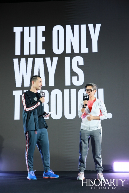 งานแถลงข่าวเปิดตัวแคมเปญระดับโลก Under Armour ‘The Only Way is Through’ และเปิดตัวรองเท้ารุ่นใหม่ล่าสุด UA HOVR Machina พร้อมกันทั่วโลก