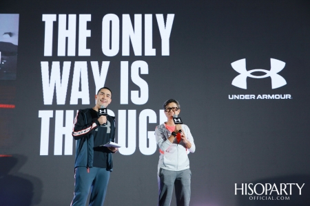 งานแถลงข่าวเปิดตัวแคมเปญระดับโลก Under Armour ‘The Only Way is Through’ และเปิดตัวรองเท้ารุ่นใหม่ล่าสุด UA HOVR Machina พร้อมกันทั่วโลก