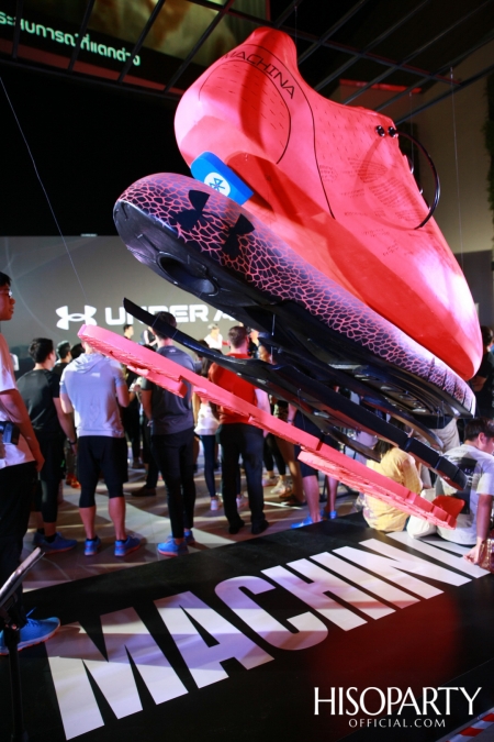 งานแถลงข่าวเปิดตัวแคมเปญระดับโลก Under Armour ‘The Only Way is Through’ และเปิดตัวรองเท้ารุ่นใหม่ล่าสุด UA HOVR Machina พร้อมกันทั่วโลก