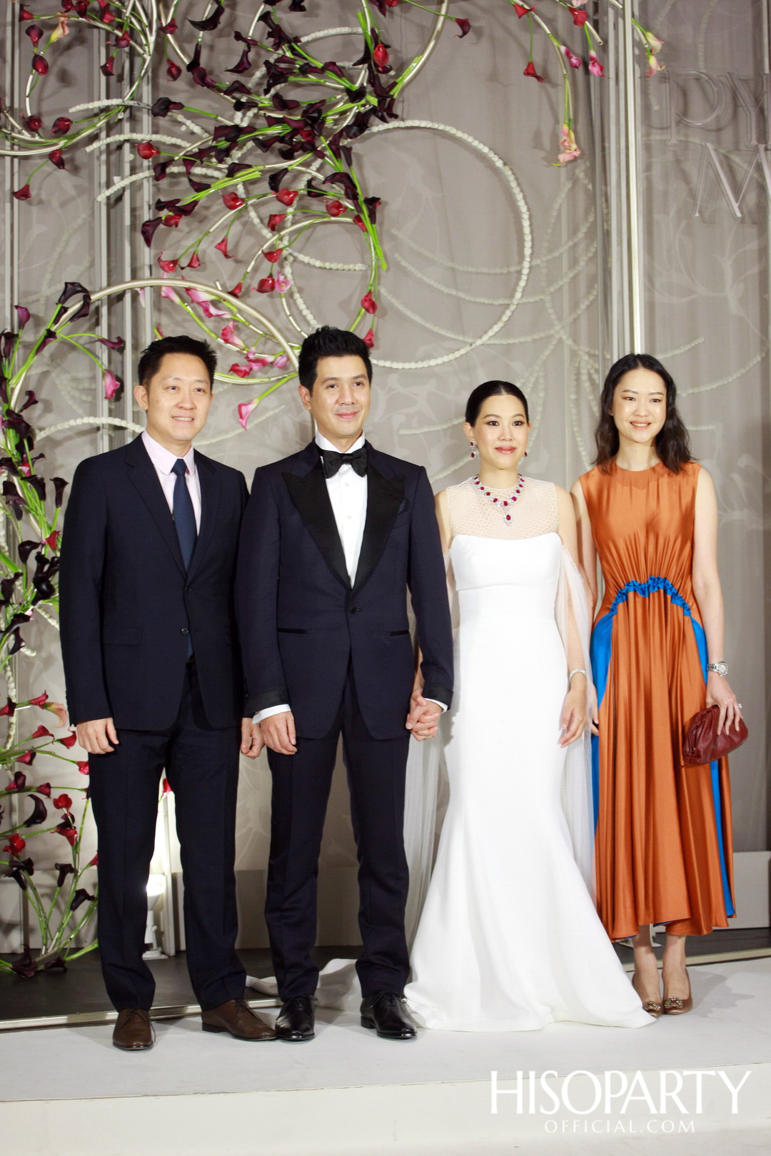 #PYEtytotheMAX งานเลี้ยงฉลองมงคลสมรส ระหว่าง วริษา ประธานราษฏร์นิกร และ จักรกฤต เบเนเดดตี้ 