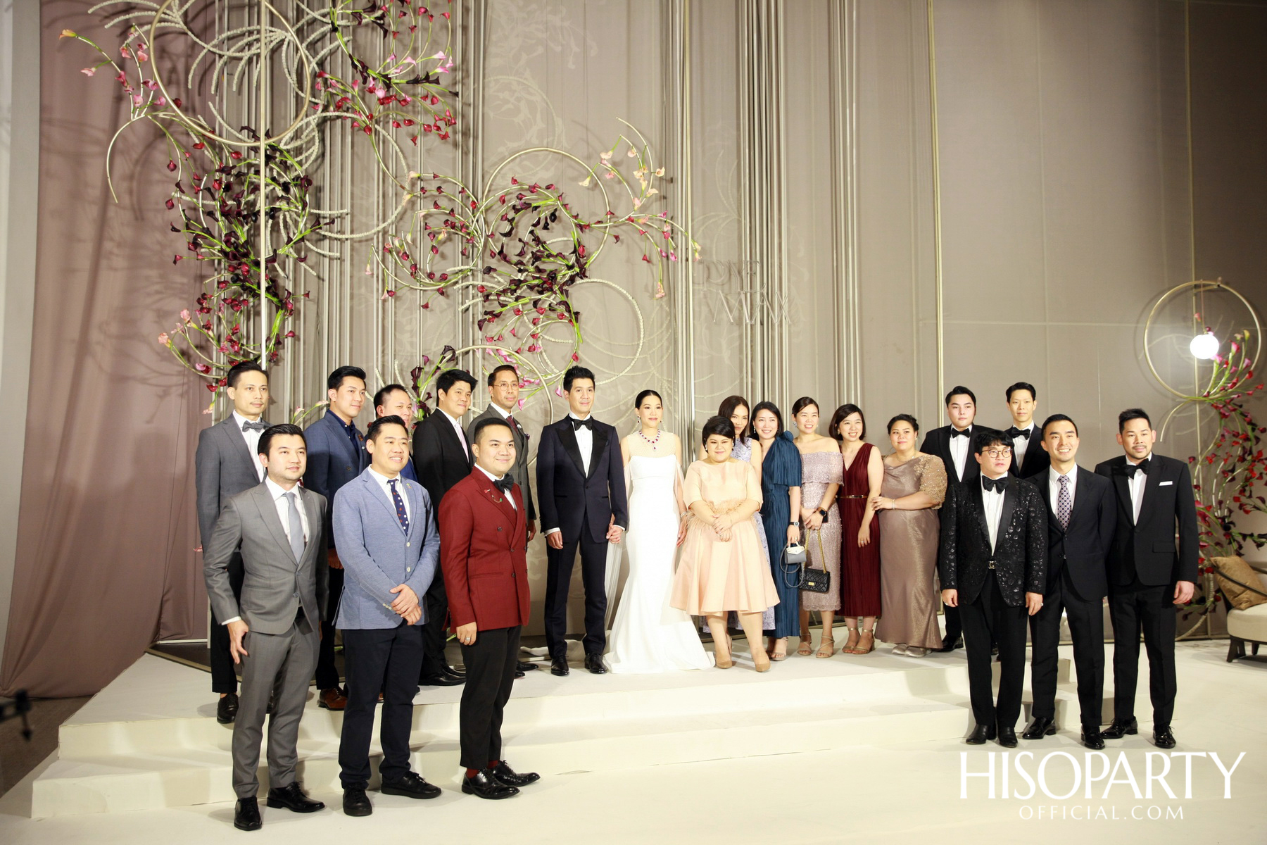 #PYEtytotheMAX งานเลี้ยงฉลองมงคลสมรส ระหว่าง วริษา ประธานราษฏร์นิกร และ จักรกฤต เบเนเดดตี้ 