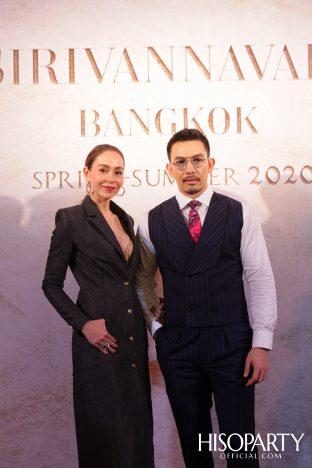 งานแสดงแฟชั่นโชว์ SPRING/SUMMER 2020 แบรนด์ SIRIVANNAVARI และ S’HOMME ในสมเด็จพระเจ้าลูกเธอ เจ้าฟ้าสิริวัณณวรี นารีรัตนราชกัญญา