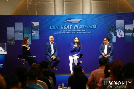 งานเปิดตัว Join Boat Platform ธุรกิจเรือครบวงจร