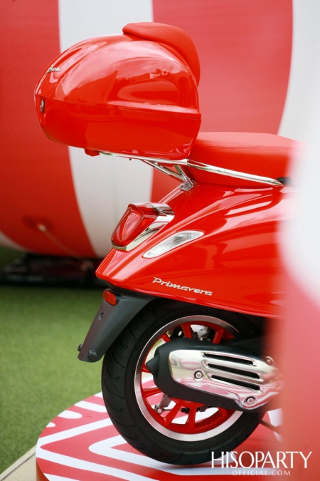 (VESPA PRIMAVERA)RED, A LOVE FOR (RED)