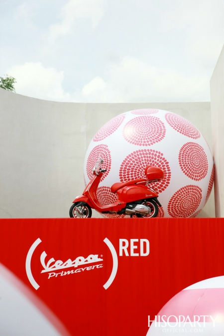 (VESPA PRIMAVERA)RED, A LOVE FOR (RED)