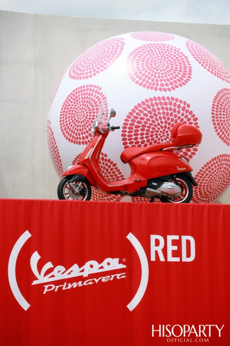 (VESPA PRIMAVERA)RED, A LOVE FOR (RED)