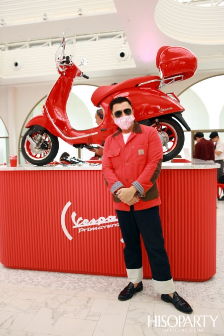 (VESPA PRIMAVERA)RED, A LOVE FOR (RED)