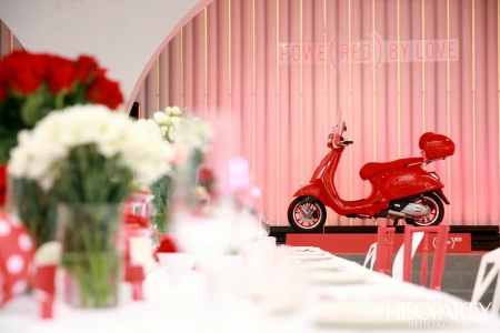 (VESPA PRIMAVERA)RED, A LOVE FOR (RED)