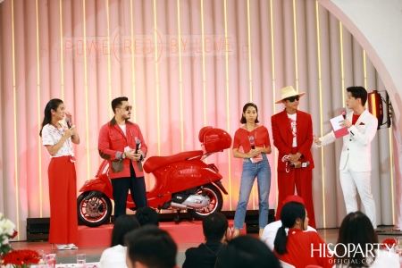 (VESPA PRIMAVERA)RED, A LOVE FOR (RED)