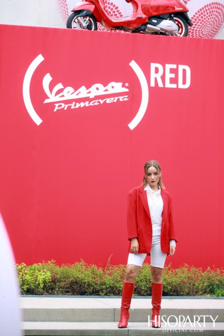 (VESPA PRIMAVERA)RED, A LOVE FOR (RED)