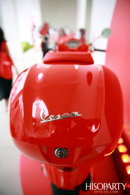 (VESPA PRIMAVERA)RED, A LOVE FOR (RED)