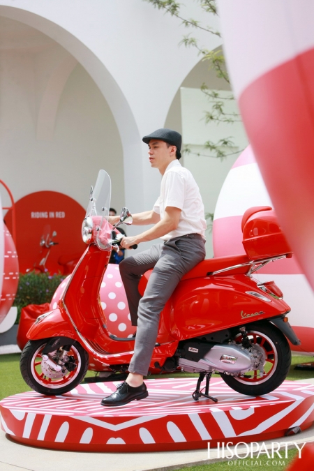 (VESPA PRIMAVERA)RED, A LOVE FOR (RED)