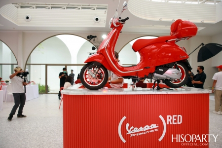 (VESPA PRIMAVERA)RED, A LOVE FOR (RED)