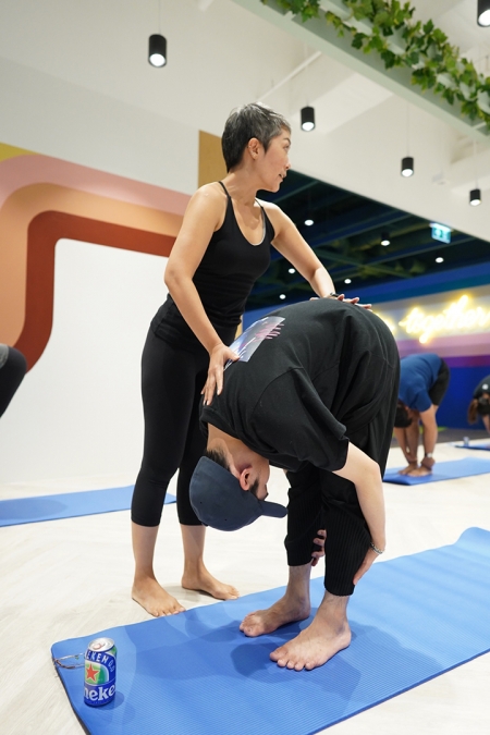 ไฮเนเก้น 0.0 ร่วมกับ จัสโค จัดกิจกรรม ‘0.0 Stress-Free Yoga’