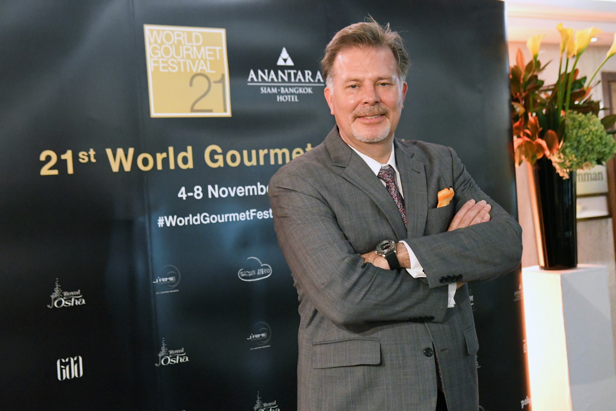 งานแถลงข่าวงานเทศกาลอาหารและไวน์ระดับโลก เวิลด์ กูร์เมต์ เฟสติวัล ครั้งที่ 21