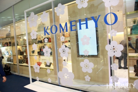 งานเปิดแฟลกชิพสโตร์ KOMEHYO สาขา 2 ในประเทศไทย