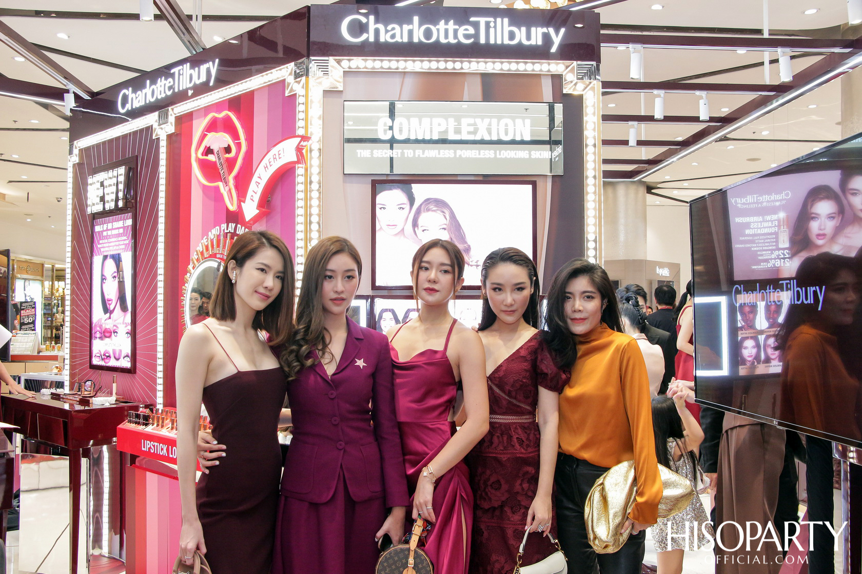 งานเปิดตัวแบรนด์ Charlotte Tilbury พร้อมแฟล็กชิฟสโตร์เป็นประเทศแรกในเอเชียตะวันออกเฉียงใต้