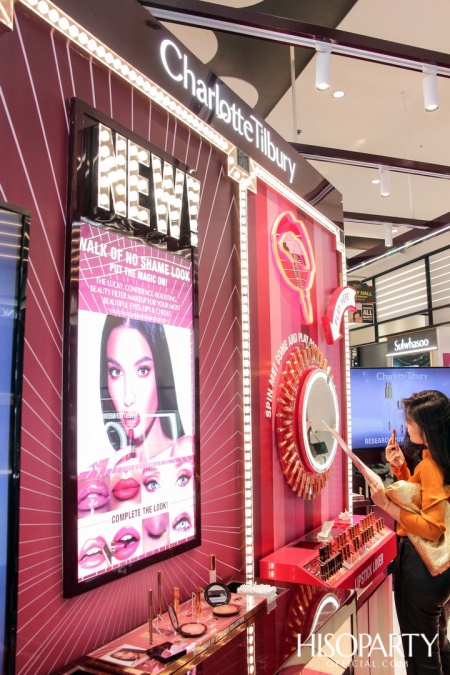 งานเปิดตัวแบรนด์ Charlotte Tilbury พร้อมแฟล็กชิฟสโตร์เป็นประเทศแรกในเอเชียตะวันออกเฉียงใต้