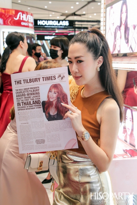 งานเปิดตัวแบรนด์ Charlotte Tilbury พร้อมแฟล็กชิฟสโตร์เป็นประเทศแรกในเอเชียตะวันออกเฉียงใต้