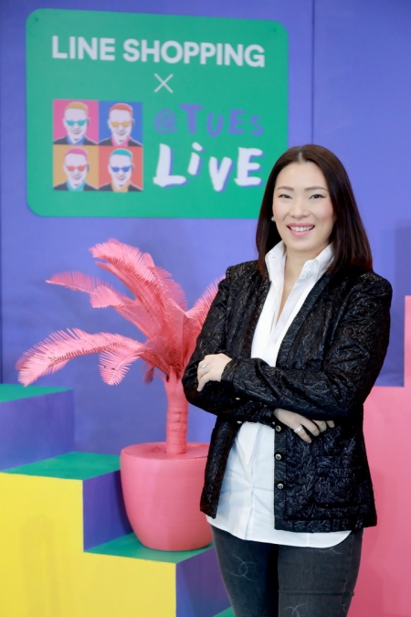 LINE ประเทศไทย จับมือ ป้าตือ ครีเอทรายการ ‘LINE SHOPPING x @TUESLIVE’