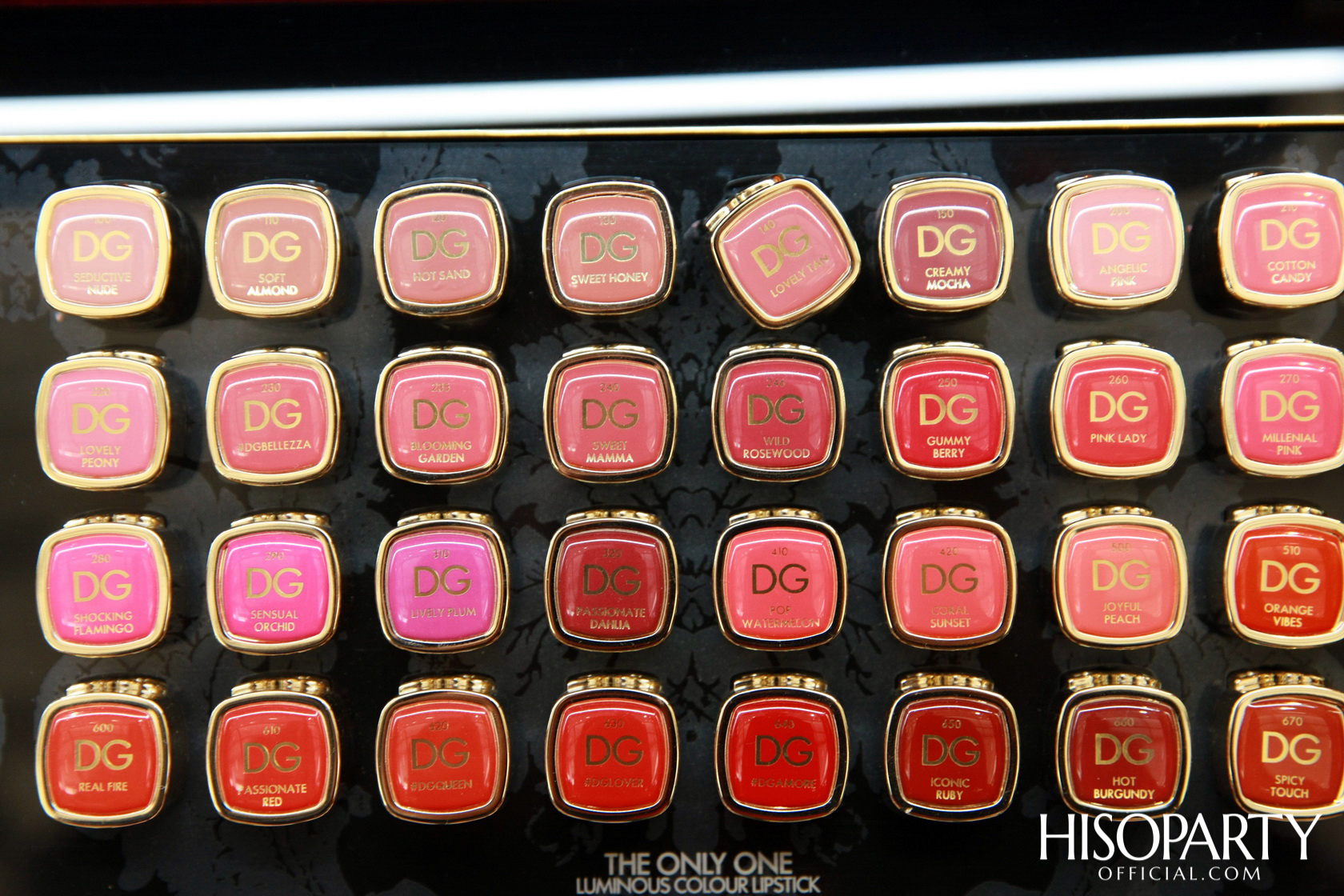 DOLCE&GABBANA Passion Lips เสน่ห์ความงามแห่งสีสันบนเรียวปากครั้งใหม่ จาก DOLCE&GABBANA Beauty