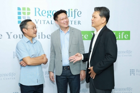 งานเปิด Regenelife Vital Center ศูนย์ส่งเสริมและฟื้นฟูสุขภาพองค์รวม