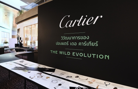 Cartier จัดนิทรรศการ Into The Wild ถ่ายทอดเรื่องราวพรหมลิขิตระหว่างคาร์เทียร์และเสือแพนเตอร์