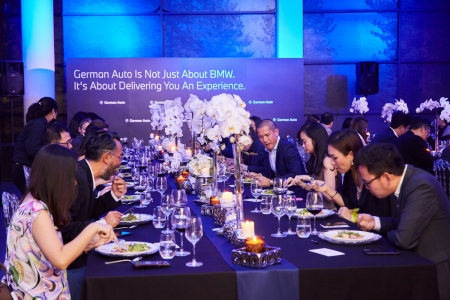 BMW GERMAN AUTO EXCLUSIVE PRIVATE DINNER 