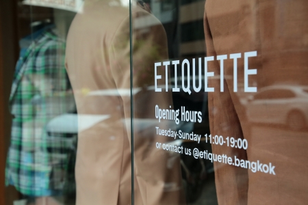 Grand Opening ‘Etiquette’ ร้านสูทแบบ Bespoke